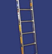 סולם אלומיניום יחיד שלבים רגיל, 5-20 שלבים סולמות חגית