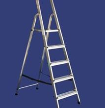 סולם אלומיניום ביתי (יבוא) , 3-8 שלבים סולמות חגית