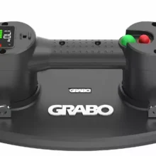 ידית הרמה לאריחים מקצועית נטענת בתיק כולל סוללה ומטען GRABO PRO LIFTER