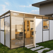 מחסן גינה אוורסט 60/30 – שחור