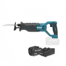 מסור חרב נטען 18v + סוללה 4AH+ מטען מהיר WESCO WS2947.9