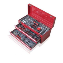 ארגז כלים מגירות מתכת כולל 107 חלקים