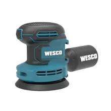 מלטשת אקצנטרית "5 נטענת 18v (גוף בלבד) WESCO WS2302.9