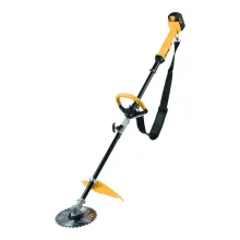 מולטיטול טלסקופי 3 ב- 1 חרמש מלטשת טלסקופיים נטען 21V + סוללה 2A + מטען כולל ראשים ZX ZX-24L