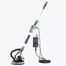 מלטשת גובה מקצועית אלקטרונית "ג'ירפה" נטענת/ חשמלית ללא פחמים מנוע תחתון לד בפלטה שואב מובנה JS-5202 1010W/36V